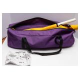 Yellow and Purple Bean Bag Tass Game