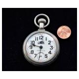 Westclox “The Conductor” Open Face Pocket Watch