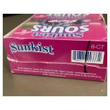 Box S - Sunkist Sours Grapade 6-CT Sugarfree Candy with Vitamin C