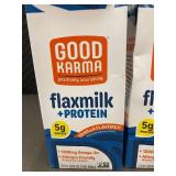 Box W - Good Karma flaxmilk & Protein Vanilla 32 oz - 6-Pack