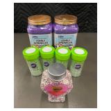 Box W - Wilton & Dazzjoy Sprinkles Assortment for Cake (Lot of 7)
