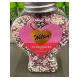 Box W - Wilton & Dazzjoy Sprinkles Assortment for Cake (Lot of 7)