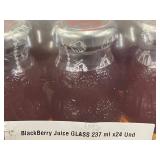 SD 1 - HH Blackberry Juice Drink - Glass 7.9 oz Bottles - 24-Pack
