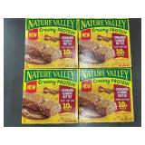 UT 3 - Nature Valley Creamy Protein Bars Cinnamon Almond Butter - 4 Boxes (20 Bars)