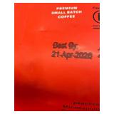 Box R - Peace Coffee Blue Ox Signature Blend Ground Coffee 12 oz Bags (3-Pack)