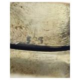 925 Sterling Silver Full Armor Ring