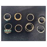925 Sterling Assortment of Rings