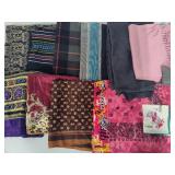 Lot of Assorted Scarves