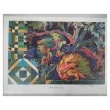 "Porcupine Pieces" Signed/Numbered by Minnesota Artist Barbara Dettler