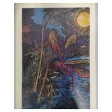 "Dragonfly Evening" Signed/Numbered Print by Minnesota Artist Barbara Dettler