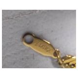 24K HGE Chain & 14K HGE Ring - Both Damaged - See Desc.