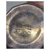 Sterling Mini Salt & Pepper Shakers & Ornament