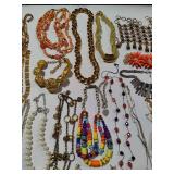 Huge Lot of Fashion Necklaces & Costume Jewelry