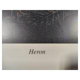 "Heron" Signed/Numbered by Minnesota Artist Barbara Dettler