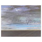 NYC Panorama of Times Square, Canvas Street Sign & Framed Twin Towers by Haiyan