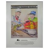 National Railroad Museum Membership Print Signed/Numbered by Steve Krueger