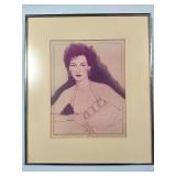Vintage Woman Framed Art - Howard Mason