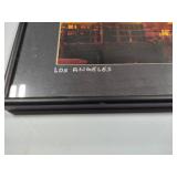 Los Angeles Skyline Framed Pic