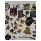 Huge Lot of Pins & Pendants
