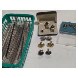 Cuff Links Sets & Stainless Steel Watchbands