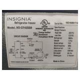 Insignia Refrigerator/Freezer (Model #NS-CF43SS9)