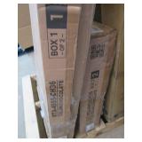 Workstation computer desk with stor...