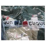 Box of assorted new Clique shirts, ...