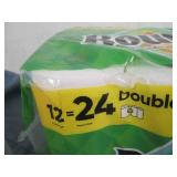 12 Double rolls of Bounty paper tow...
