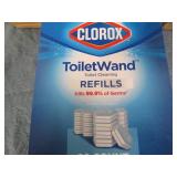 4 20 Count Clorox toilet wand refil...