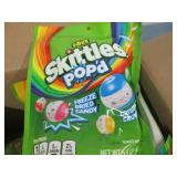 8 5.5oz bags of Skittles popped fre...