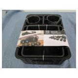 10 Piece plastic organizer set...