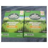 2 Green Mountain Keurig light roast...