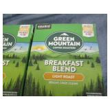 2 Green Mountain Keurig light roast...