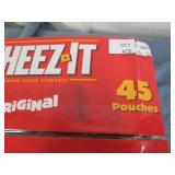45 Pouches of CheezIts...