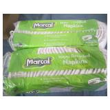2 400 Count Marcal napkins in a dra...