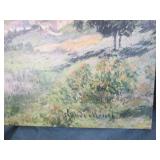 32 x 24" canvas print on a wood fra...