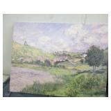 32 x 24" canvas print on a wood fra...