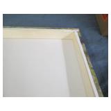 32 x 24" canvas print on a wood fra...