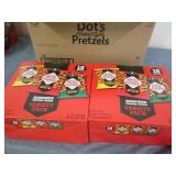 2 18 Count packs of Dots pretzels...