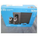 Logitech 50 watt speaker system...