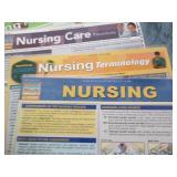 4 Packs of nursing quick study lami...
