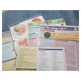 4 Packs of nursing quick study lami...