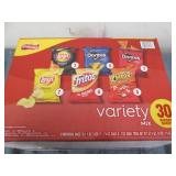 30 Count Frito.Lay variety pack...
