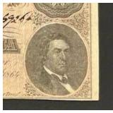 1864 $10 Confederate States of America Civil War Banknote T-68 (Richmond, VA) - Circulated