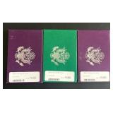 Sealed U.S. Mint Clad Proof Coin Sets - 1990-S / 1993-S / 1995-S