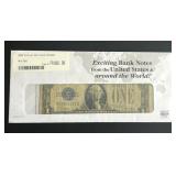 1928A $1 Blue Seal Silver Certificate Funny Back (Very Good)