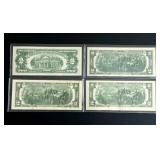 Uncirculated $2 Banknotes - 1963A / 1976 / 2003A