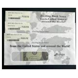 Uncirculated $1 Federal Reserve Star Notes - 1963A and 2001