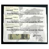 Uncirculated $1 Federal Reserve Notes - 1963A / 1969B / 2009