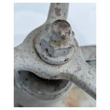 Antique Cast Iron Book Press 10" x 15" in Good Working Condition